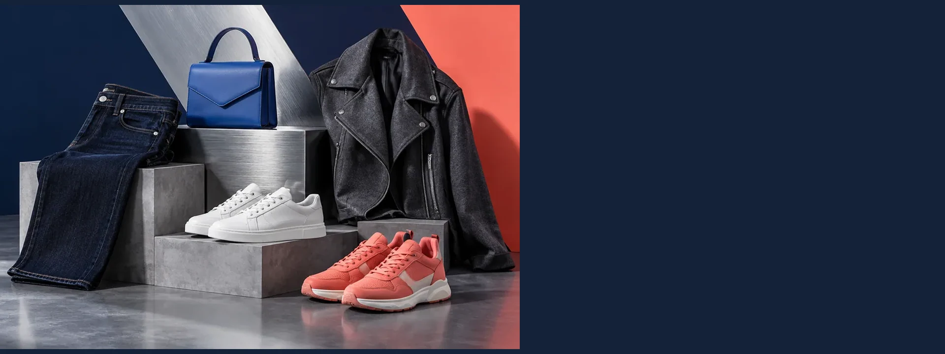 Everyday denim and footwear collection